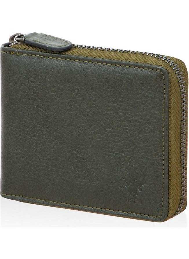 PLCUZ23744 Green Men's Zipper Wallet - pzsku/ZB8733C2F67C9121D085EZ/45/_/1726656691/33bb1fbc-e6d6-4891-b125-8551bbb930a7