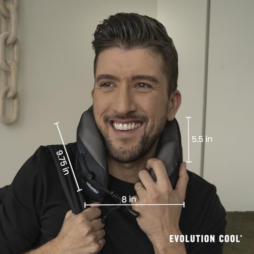 Cabeau Evolution Cool Travel Neck Pillow by Cabeau - Cooling Airflow Vents, Memory Foam Neck Support, and Adjustable Clasp - Comfort On-The-Go with Carrying Case - Airplane, Train, Car, and Gaming (Blue) - Image 5