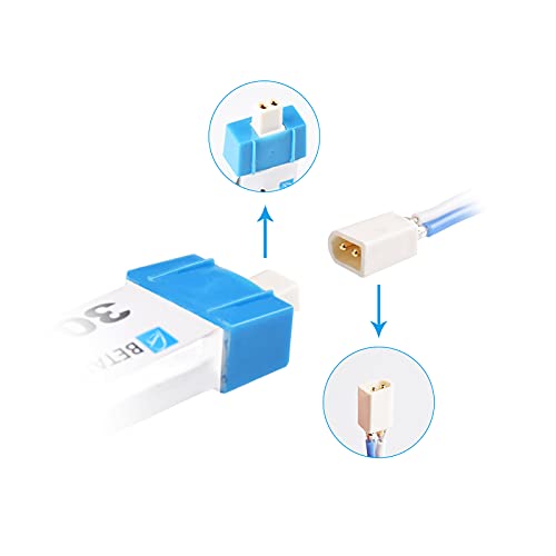 BETAFPV بطارية BETAFPV 8 قطع BT2.0 300mAh 1S 3.8V 75C ليثيوم بوليمر مع موصل بانانا 1.0 مم لطائرة Tiny Whoop بدون فرش مثل طائرة Cetus Kit Air65 بدون فرش - Image 5