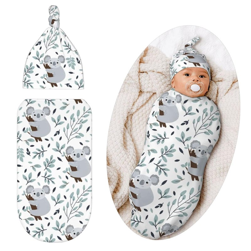 Jarverce Swaddle Blanket for Baby Soft Sleeping Bag Swaddling Sack for Newborn Unisex Baby Stuff Koala - Image 1