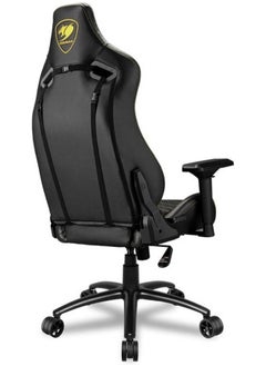 Cougar Cougar Outrider S Royal Gaming Chair – Royal Black, 180° Recline, Premium PVC Leather, 4D Armrests, Class 4 Gas Lift, Full Steel Frame | CG-CHAIR-OUTRIDER-S-ROYAL  - Image 4