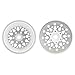 TCRC 4PCS Deep Dish Grade 5 Titanium Wheel Face 10 Inch Beadlock Wheels Hubs for 124 Axial SCX24 TRX4M FCX24 Redcat Ascent18 HPI Venture18 118 RC Crawler Car Upgrade Parts - Image 4