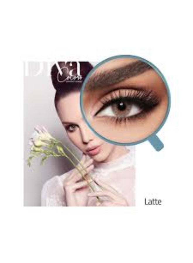 diva deva "Latte" colored contact lenses from the "Diva" brand - Image 3
