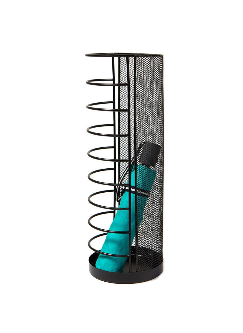 Mind Reader Mind Reader Network Collection Umbrella Stand Entryway Organizer Metal Mesh 55L x 55W x 1575H Black 