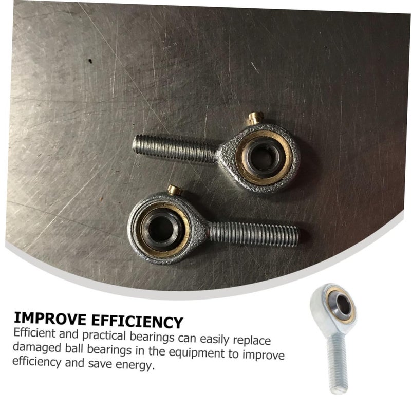 Right Hand Female Thread Rod End Bearing 10mm Bore 24mm OD For Mechanical Automation - Image 4