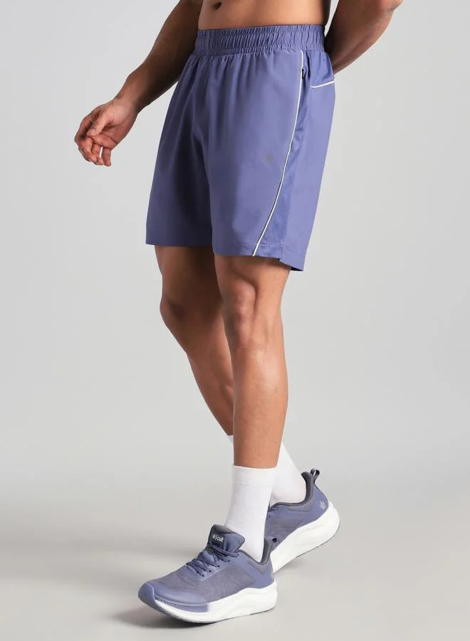 Cult Men Purple Runners Sprint Shorts