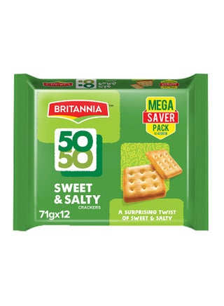 Sweet And Salty Biscuits 71grams Pack of 12