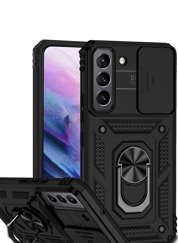 Loquat Suitable For Samsung Ring Holder Push Window Phone Case - Image 1