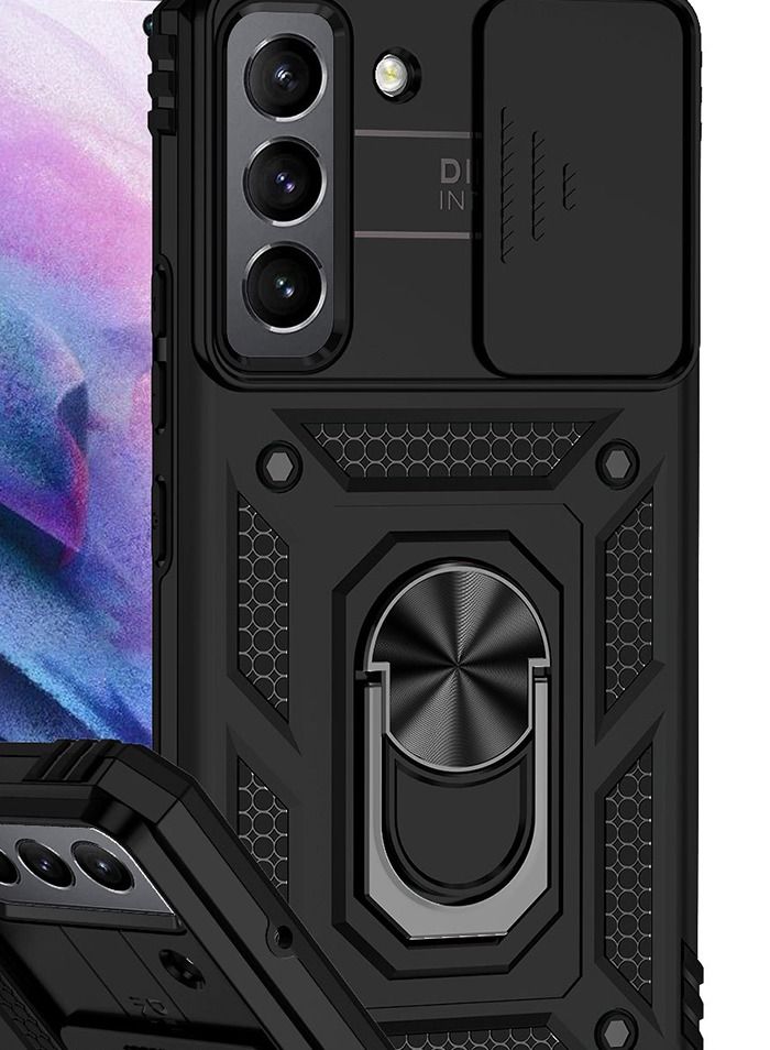 Loquat Suitable For Samsung Ring Holder Push Window Phone Case - Image 2