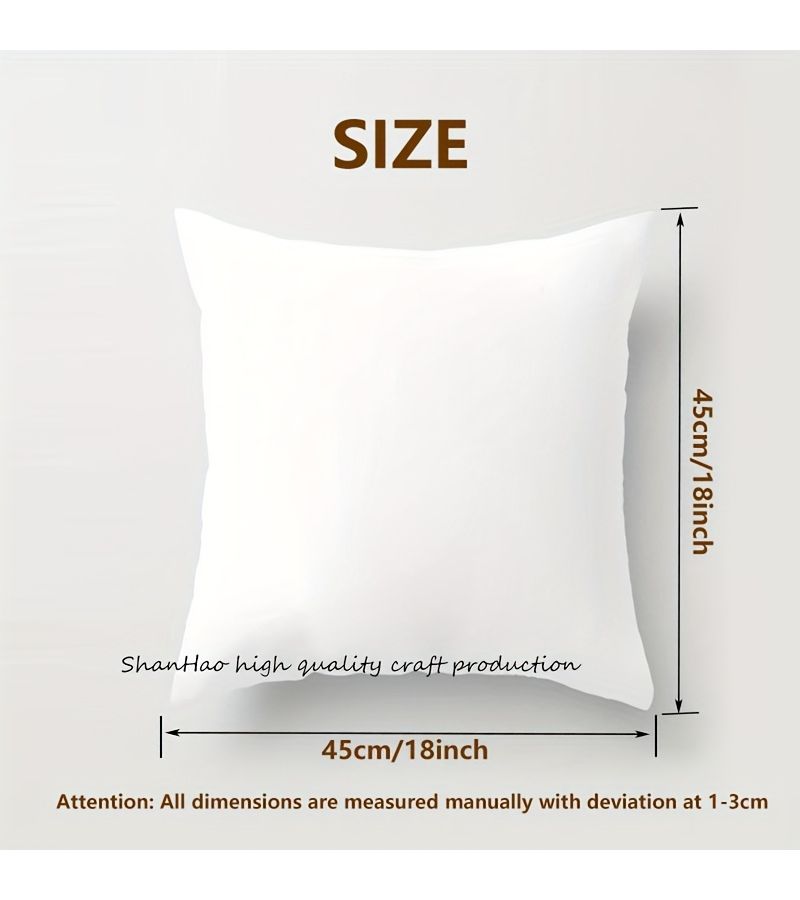 Standard Rebound Premium Filled Pillow Core White 11.81x11.81 Inch for Car Bedroom Indoor Outdoor Multifunctional Use - Image 3