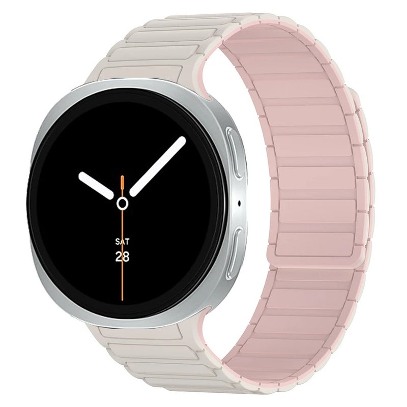Bluejw Silicone Sport Watch Band for Samsung Galaxy Watch 8 40mm 44mm & 8 Classic, Magnetic Closure, Breathable Wrist Strap, Watch Band Replacement - Image 1