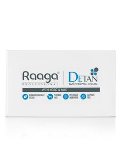 RAAGA PROFESSIONAL Raaga Professional De-Tan Pack with Kojic, Lactic Acid & Arbutin | Tan Removal Cream | Dermatologically Tested, Peroxide, Hydroquinone & Sulphate Free- 12g x 6 (72gm)  - Image 1