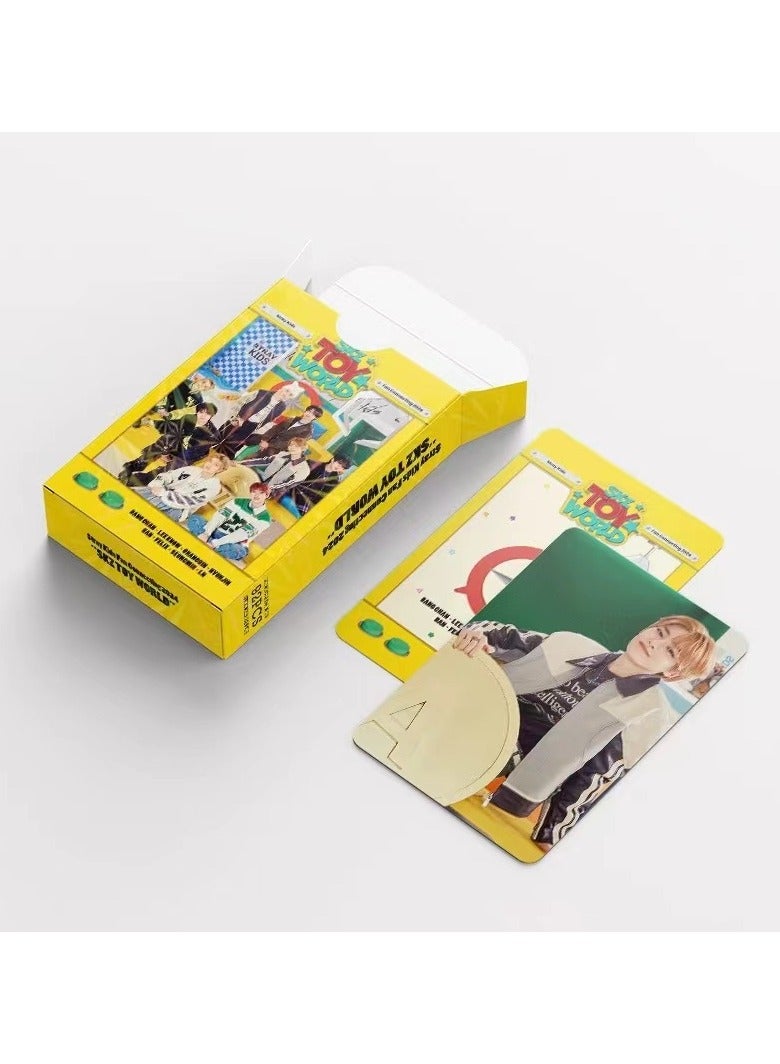 NIBEMINENT 92 Pcs Kpop Stray Kids Skz Toy World Lomo Cards Card For Fans Collection Gifts - Image 2