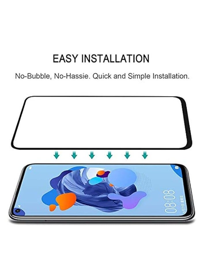 PROMASS Huawei Nova 5T - Honor 20 & 20 Pro Tempered Glass Screen Protector Shock Proof 9H Full Coverage Edge To Edge Glass Protector For Huawei nova 5T, Honor 20 & 20 Pro - Image 2
