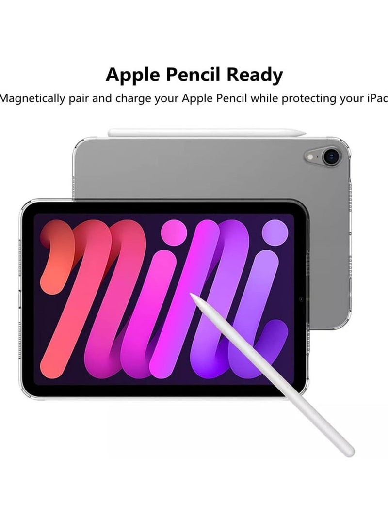 ELTRAZONE Case, Ultra-Thin Transparent Soft TPU Back Cover Flexible Protective Skin Case for 8.3" iPad Mini 2021 6th Generation (Clear) - Image 4