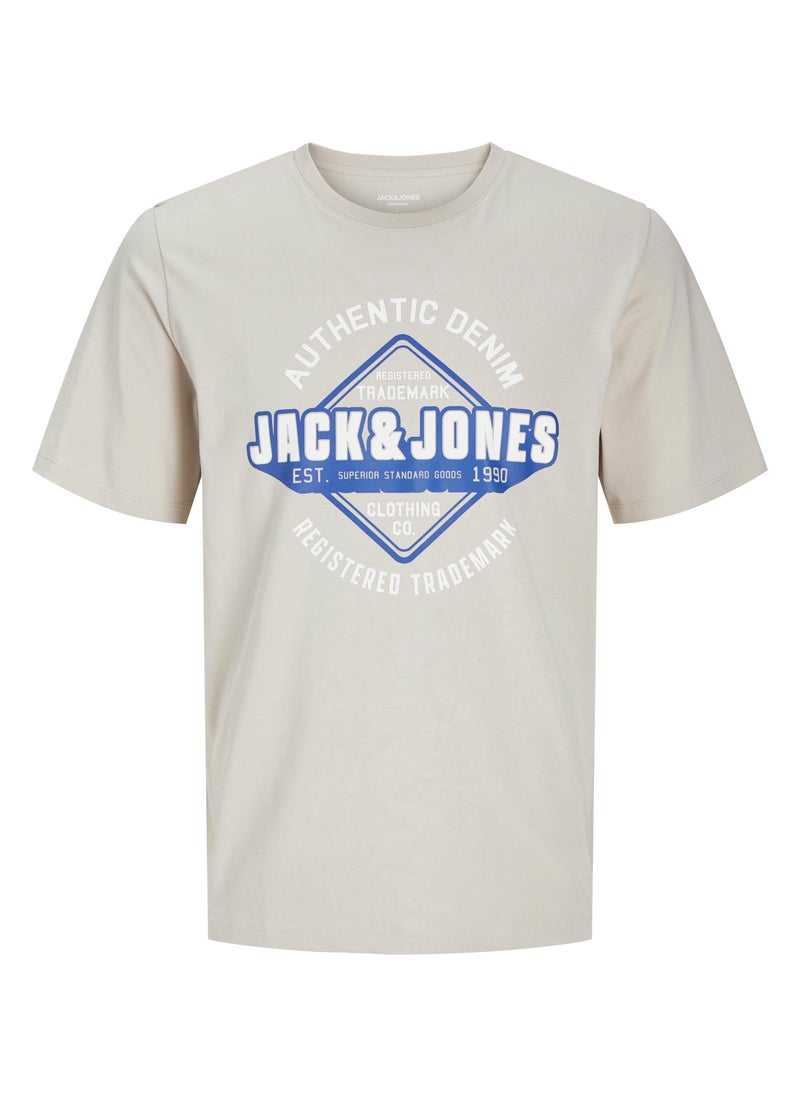 JACK & JONES JJELOGO TEE SS O-NECK 2 COL SS25 SN  - Image 4
