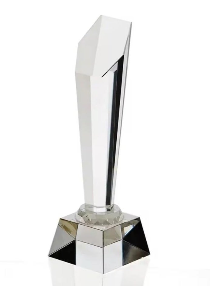 جفتكس Crystal Trophy Award, Top Hexagonal Shape - Image 1