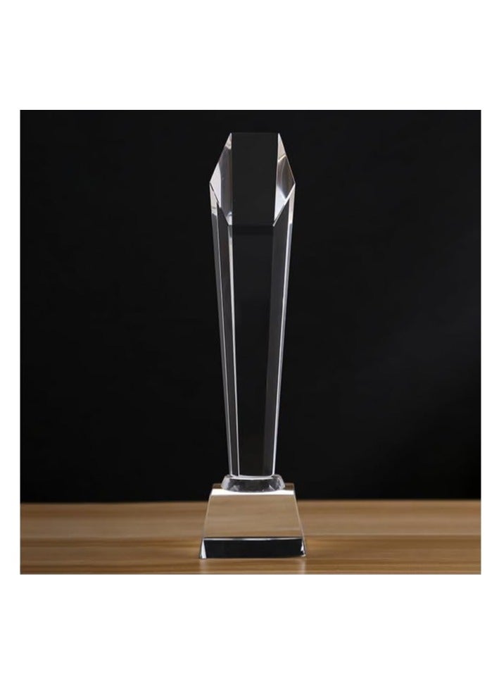 جفتكس Crystal Trophy Award, Top Hexagonal Shape - Image 3