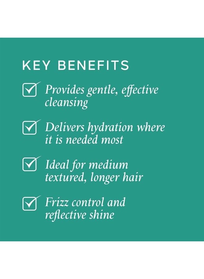 Philip Kingsley - Moisture Balancing Combination Shampoo Hydrating for Dry Oily Hair, Hydration Anti-Frizz Anti-Oxidant Shampoo Gentle Cleansing Hydrates Adds Shine, 8.45 oz - Image 1