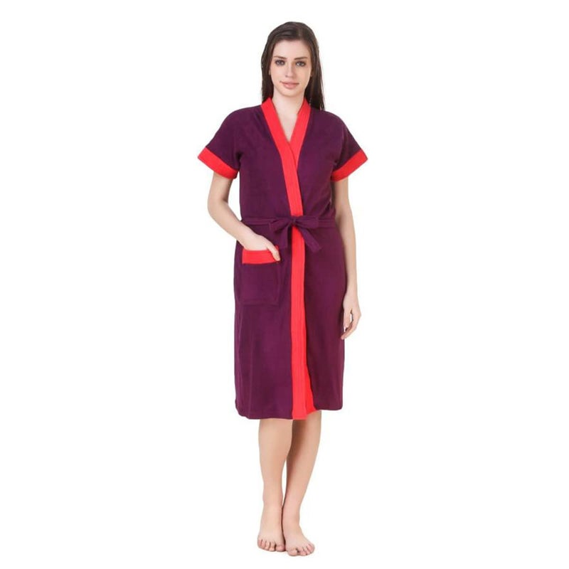 Poorak Terry Bathrobe For Women