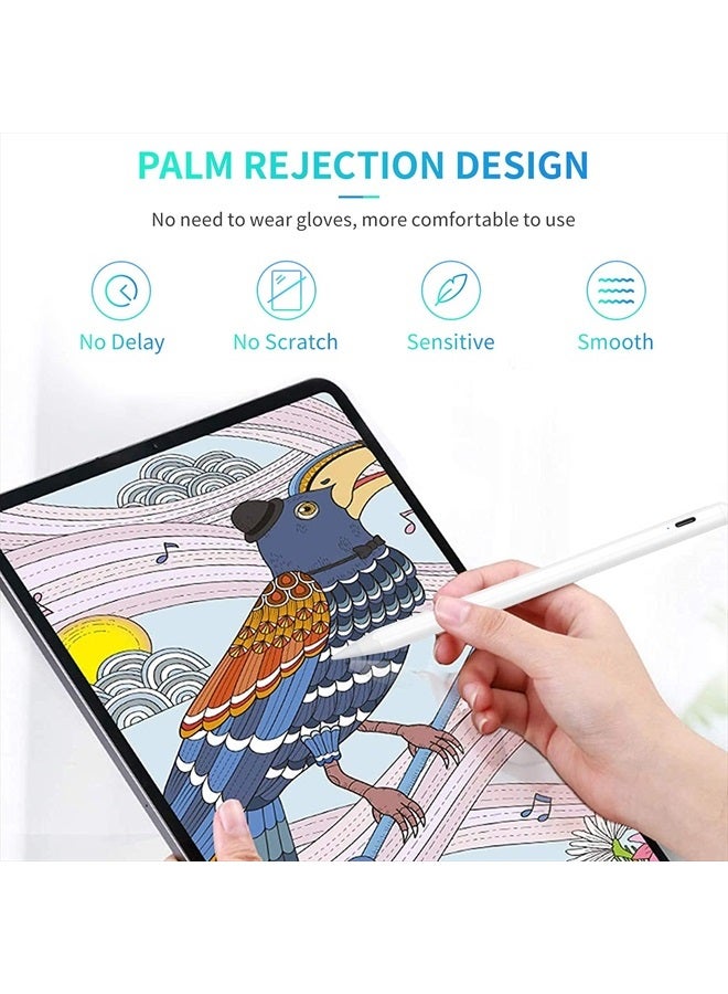 JAMJAKE Stylus Pen for iPad with Palm Rejection & Fast Charging, JAMJAKE iPad Pencil Compatible with Apple iPad Pro 11&12.9" (2018-2022), iPad 10/9/8/7/6th Gen, iPad Air 3rd/4th/5th Gen, iPad Mini 5/6th Gen - Image 4