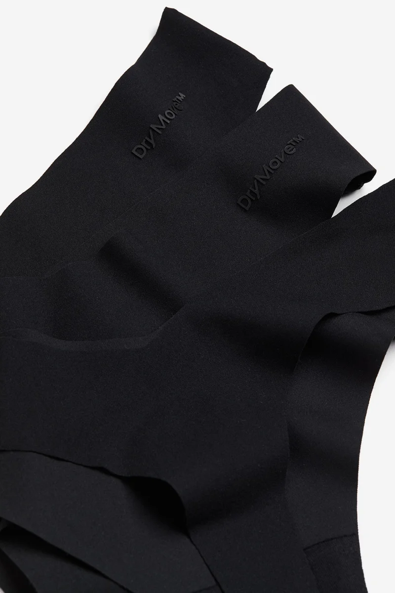 H&M 3-pack DryMove™ Sports thong briefs