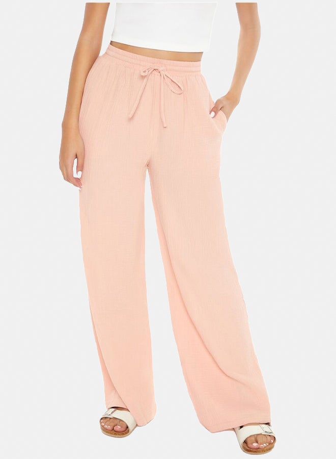 FOREVER 21 Wide-Leg Drawstring Pants - Image 5