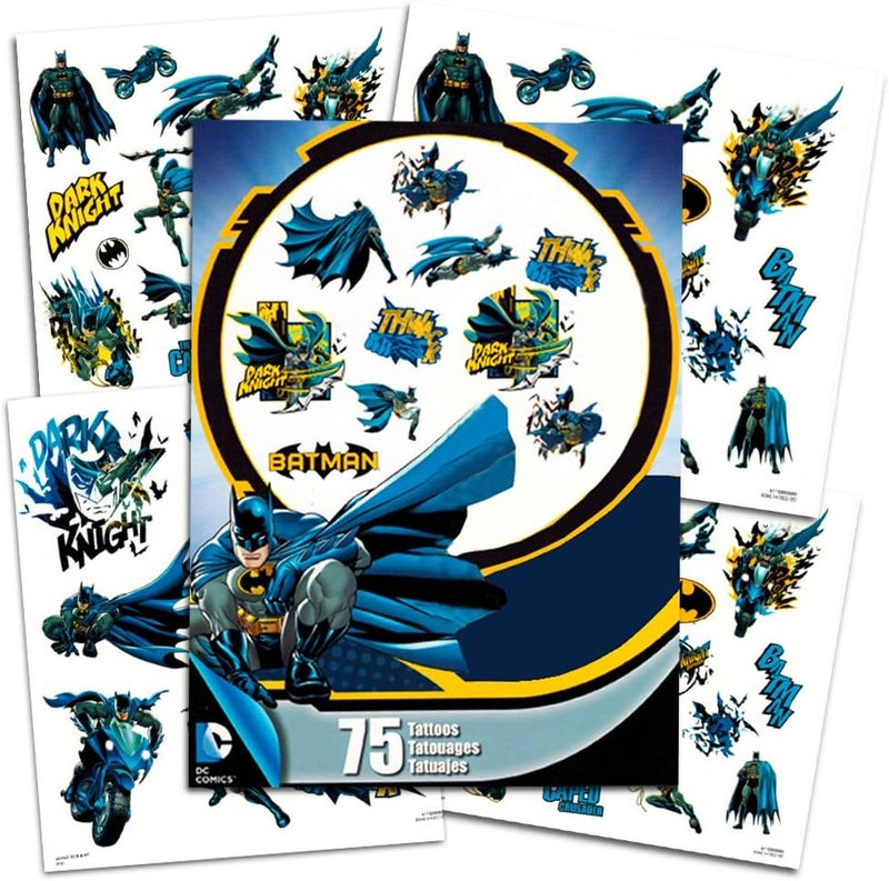Batman Trends Int. DC Comics Batman Temporary Tattoos - Pack of 75