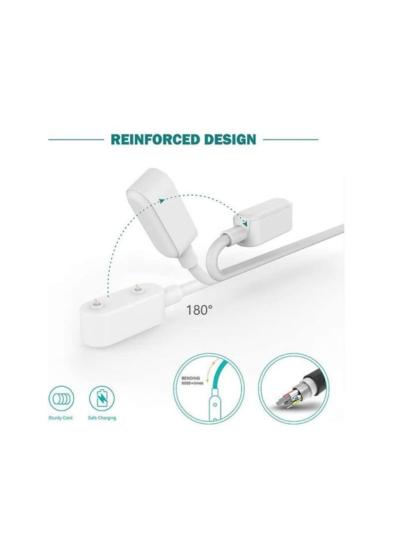 Charger For Huawei Band 7 / 7 NFC Replacement USB Charger Charging Cable 100cm (White) - Image 3