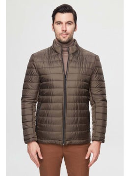D'S DAMAT Slim Fit Khaki Windproof Fiber Filled Jacket 3HF07ORT04262  - Image 1