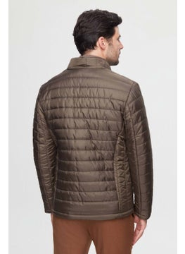 D'S DAMAT Slim Fit Khaki Windproof Fiber Filled Jacket 3HF07ORT04262  - Image 4