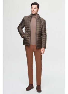 D'S DAMAT Slim Fit Khaki Windproof Fiber Filled Jacket 3HF07ORT04262  - Image 5