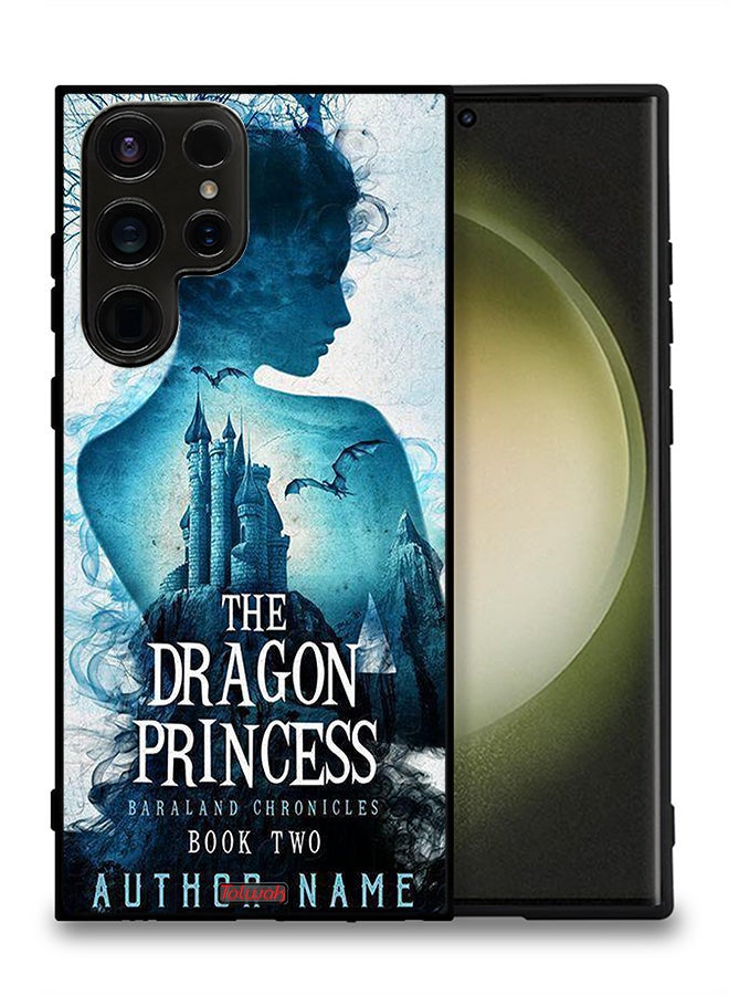 Tolwak Samsung Galaxy S23 Ultra 5G Protective Case Cover The Dragon Princess - Image 2