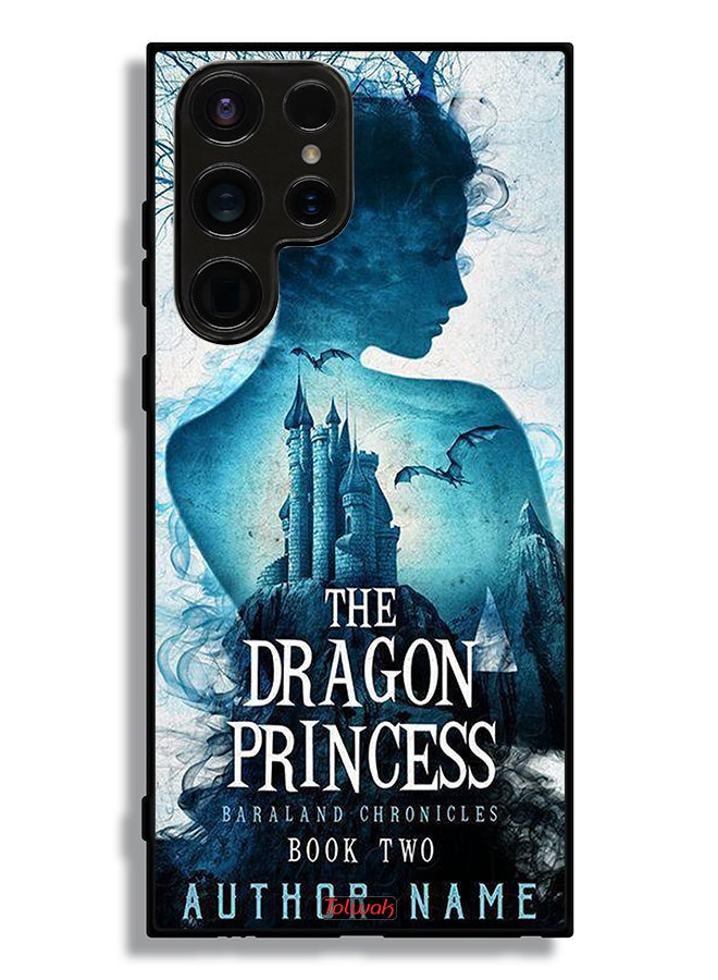 Tolwak Samsung Galaxy S23 Ultra 5G Protective Case Cover The Dragon Princess - Image 3