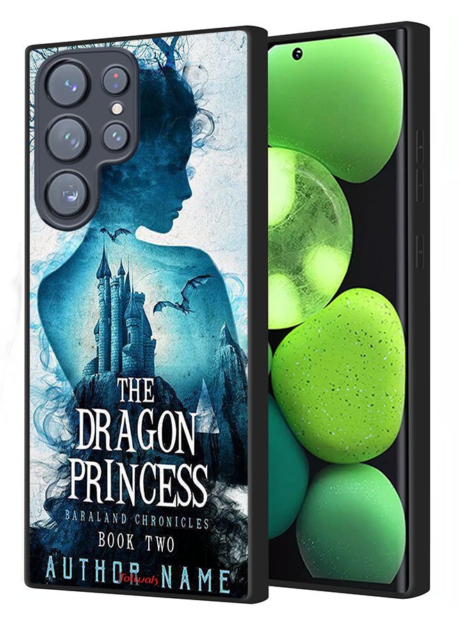 Tolwak Samsung Galaxy S23 Ultra 5G Protective Case Cover The Dragon Princess - Image 1