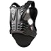 RIDBIKER واقي صدر دراجة نارية واقي جسم موتوكروس سترة معدات دراجات نارية للرجال سباق الطرق الوعرة درع جسم عاكس سترة سوداء كبيرة - Image 2
