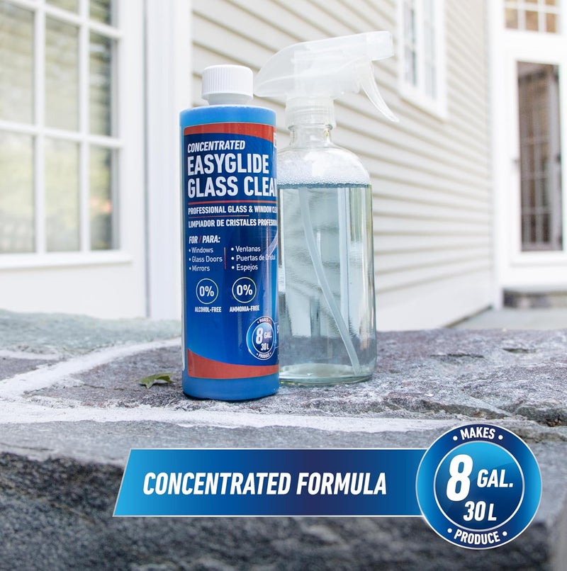 Unger Professional 12oz EasyGlide Concentrated Streak-Free Glass & Window Cleaner Solution (makes 8 gallons) - Image 1