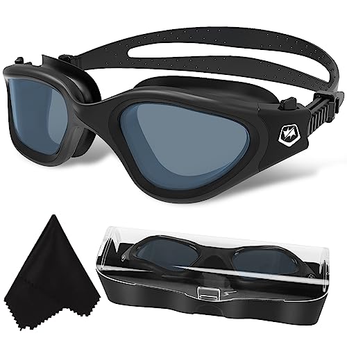 WIN.MAX Polarized Swimming Goggles Swim Pool Goggles Anti Fog Anti UV No Leakage Clear Vision for Men Women Adults Teenagers - Image 1
