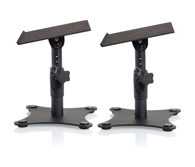 Gator Frameworks GFWSPKSTMNDSK Desktop Studio Monitor Stand - Image 3