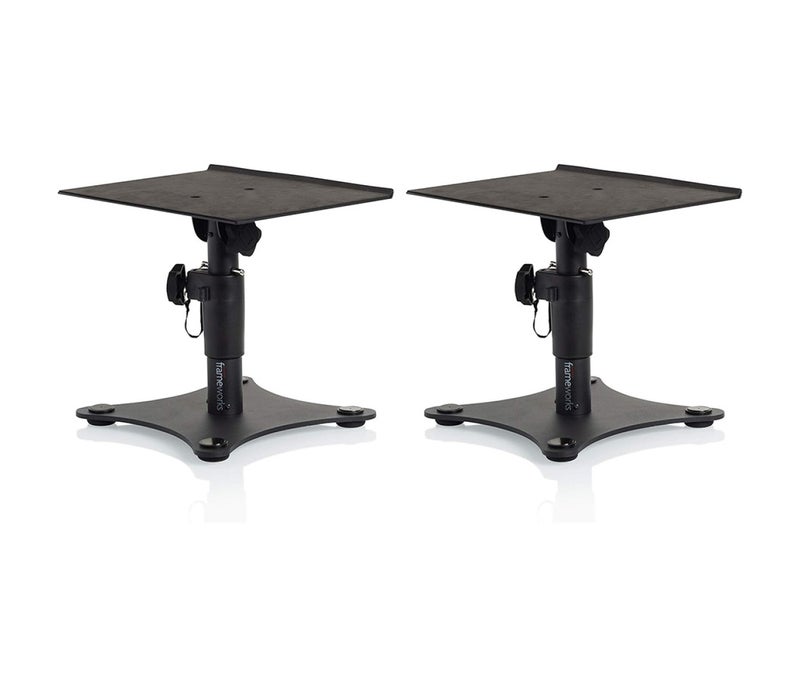 Gator Frameworks GFWSPKSTMNDSK Desktop Studio Monitor Stand - Image 2