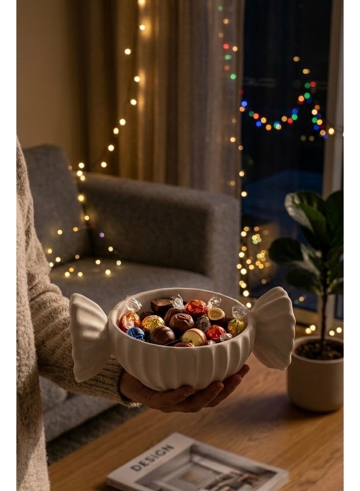 3D BROTHERS Candy-Shaped Serving Bowl – Elegant Single Piece - Image 2
