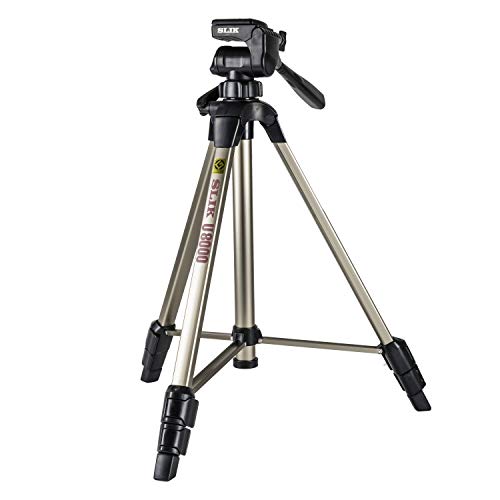 SLIK U8000 Tripod with 3-Way, Pan-and-Tilt Head,Silver - Image 2