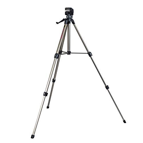 SLIK U8000 Tripod with 3-Way, Pan-and-Tilt Head,Silver - Image 3