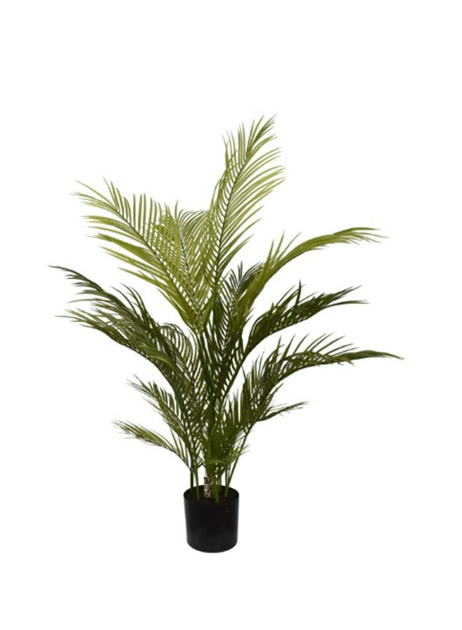 جدار العلاج التعويضي بالهرمونات نبات النخيل الصناعي في وعاء – خضرة وفيرة لديكور المنزل