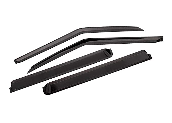 ROYALTECH Premium Non-Breakable Car Window Door Visor/Rain Guard/Wind Deflector Compatible for (Brio) - Image 2