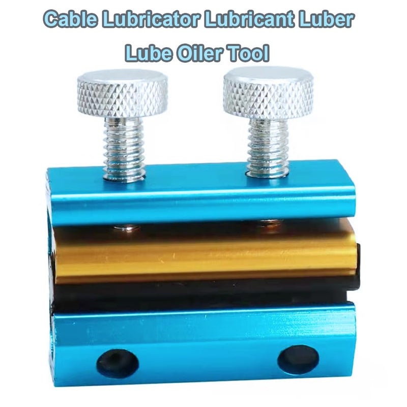 WINTOWIN Cable Luber Tool Motorcycle Wire Oiler Cable Lubricator For Motorcycles Bicycle Scooter Bike (Blue) - Image 4