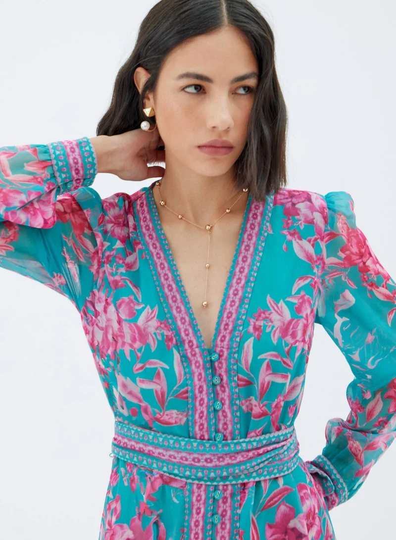 Raishma Naomi Turquoise Dress