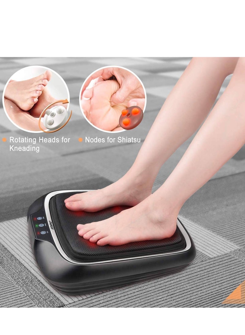 RENPHO - Foot Massager with Heat, Shiatsu Heated Electric Foot Massager - Image 1