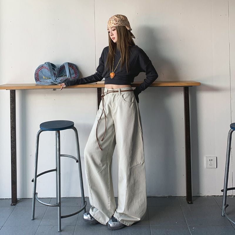 Unisex Casual Daily Denim Jeans - Image 2