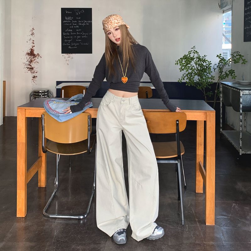 Unisex Casual Daily Denim Jeans - Image 3